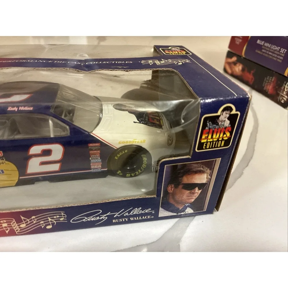 1998 Winners Circle 1:24‎ Diecast NASCAR Rusty Wallace #2 ELVIS PRESLEY Edition